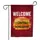 WELCOME Gourmet Fried Chicken Sandwich - Dining Area Decor Garden Flag - 3