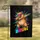 Capybara Dab Pose Retro 3D Glasses BRUH Text - Pop Art Lover Home Decor Gift Garden Flag - 1