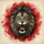 Fierce Lion Roaring Parchment Swirls Wildlife Lover Gift Spare Tire Cover - 6