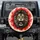 Fierce Lion Roaring Parchment Swirls Wildlife Lover Gift Spare Tire Cover - 1