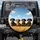 Black Tan Golden Brown Dachshund Dogs Golden Field Blue Sky Cumulus - Travel Enthusiast Gift Spare Tire Cover - 1