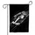 White Race Car 'THIS IS HOW I ROLL' - Race Fan Home Decor Gift Garden Flag - 3