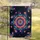 Tie-Dye Mandala Starburst - Bohemian Home Decor Gift for Yoga Lovers Garden Flag - 5