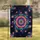 Tie-Dye Mandala Starburst - Bohemian Home Decor Gift for Yoga Lovers Garden Flag - 1