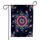 Tie-Dye Mandala Starburst - Bohemian Home Decor Gift for Yoga Lovers Garden Flag - 3