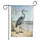 Great Blue Heron Coastal Scene - Wildlife Lover Home Decor Gift Garden Flag - 3