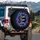 Faith Hope Love Dragonflies Flowering Vines - Spiritual Life Gift Spare Tire Cover - 3