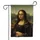 Exasperated Mona Lisa With Glasses - Art Lover Home Decor Gift Garden Flag - 3