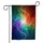 Full Spectrum Cosmic Rainbow Vortex Stardust Spiraling Ribbons - Home Decor Gift Garden Flag - 3