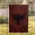Black Double Headed Eagle Spread Wings Heraldic Symbol - Home Decor Gift Garden Flag - 1