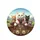 Monocle Cat Steering Wheel Feline Crew Compasses - Adventure Lover Travel Essentials Spare Tire Cover - 4