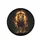 Fierce Golden Outline Lion with Radiant Mane Travel Essentials Wildlife Lover Gift Spare Tire Cover - 4