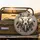 Elephant Head Gold Filigree Lotus Vines - Wildlife Lover Home Decor Gift Spare Tire Cover - 2