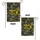 Support Our Troops Star Ribbon Camouflage - Military Appreciation Gift for Veterans Garden Flag - 4