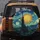 Cypress Tree Celestial Swirling Night Village Art Lover Gift Spare Tire Cover - 5