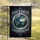 Azimuthal Earth Map Question Everything - Home Decor Gift for Philosophers Garden Flag - 5
