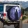 Grim Reaper Luminous Wisteria Full Moon Forest - Dark Fantasy Lover Gift Spare Tire Cover - 3