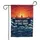 Dont Give Up The Ship Tall Ship Ocean Waves Sunset - Patriotic Home Decor Gift Garden Flag - 3