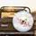 Cream Butterfly Cherry Blossoms Rainbow - Nature Lover Car Decor Gift Spare Tire Cover - 2