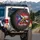 Puerto Rican Flag Coqui Frog Emblem - Patriotic Island Heritage Gift Spare Tire Cover - 3
