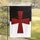 Red Formee Cross Heraldic Symbol - Timeless Home Decor Gift for History Lover Garden Flag - 5