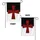 Red Formee Cross Heraldic Symbol - Timeless Home Decor Gift for History Lover Garden Flag - 4
