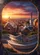 Park Güell Barcelona Mosaic Sunset Cityscape - Home Decor Gift for Travel Lover Garden Flag - 6