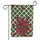 Fuchsia Pink Climbing Rose Trellis Garden Wall - Botanical Floral Decor Gift for Homes Garden Flag - 3
