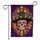 Dia de los Muertos Sugar Skull Sombrero Marigold Cosmos Floral - Home Decor Gift Garden Flag - 3
