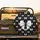 White Satin Bow Black Diamond Quilted Pearl Dots - Everyday Home Decor Gift Spare Tire Cover - 2