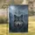 Majestic Gray Wolf Blue Eyes Forest Moon - Wildlife Lover Gift Garden Flag - 1
