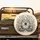 Natural History Engraved Mirrored Foxes Intertwined Flora - Wildlife Lover Gift Spare Tire Cover - 2