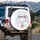 Hot Air Balloon Dream Big Clouds Stars - Life Motivation Gift Spare Tire Cover - 3