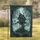 Gnarled Treehouse Ghost Lantern Ancient Trees - Spooky Halloween Home Decor Gift Garden Flag - 1