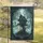 Gnarled Treehouse Ghost Lantern Ancient Trees - Spooky Halloween Home Decor Gift Garden Flag - 5