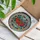 Vine Tomatoes Red Tomato Cluster Green Leaves Rainbow Stained Glass Home Decor Gift Stained Glass Suncatcher - 3
