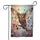 Owl Monarch Butterfly Wings Enchanted Forest - Wildlife Lover Home Decor Gift Garden Flag - 3