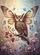 Owl Monarch Butterfly Wings Enchanted Forest - Wildlife Lover Home Decor Gift Garden Flag - 6