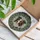 Border Collie Dog Head-and-Shoulders Portrait Leafy Vines Berries - Home Decor Gift for Dog Lover Stained Glass Suncatcher - 3