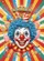 Smiling Circus Clown Carousel Horse Carnival Candies - Home Decor Gift Garden Flag - 6