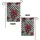 Vibrant Pink Roses White Lattice Trellis - Lush Green Foliage Home Decor Gift Garden Flag - 4