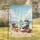 Fluffy Cat Orange Sunglasses Fishing Beach Ocean Scene - Animal Lover Gift Garden Flag - 1