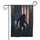 Bigfoot Distressed American Flag Forest - Home Decor Wildlife Lover Gift Garden Flag - 3