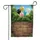 Weathered Rustic Wood Panel Vibrant Helium Balloons - Sky & Tree Home Decor Gift Garden Flag - 3