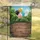 Weathered Rustic Wood Panel Vibrant Helium Balloons - Sky & Tree Home Decor Gift Garden Flag - 5