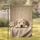 Light Tan Sleeping Puppy Plush Blanket - Home Decor Gift for Puppy Lovers Garden Flag - 1