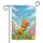 Green Yellow Red Caterpillar Daisies Butterflies Sky - Garden Home Decor Gift Garden Flag - 3