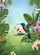 Magnificent Hummingbird Tropical Flower Garden Leaves - Wildlife Lover Home Decor Gift Garden Flag - 6