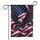 Majestic Bald Eagle American Flag Stars Stripes Independence Day Gift for Veterans Garden Flag - 3