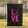 Hot Pink L VE Field Hockey Sticks Ball - Sports Lover Gift for Field Hockey Player Garden Flag - 1